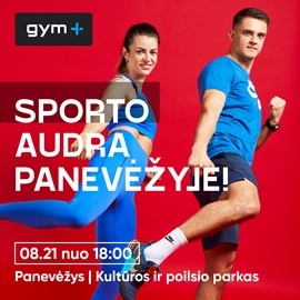 PASKUTINĖ SPORTO AUDRA PANEVĖŽYJE!
